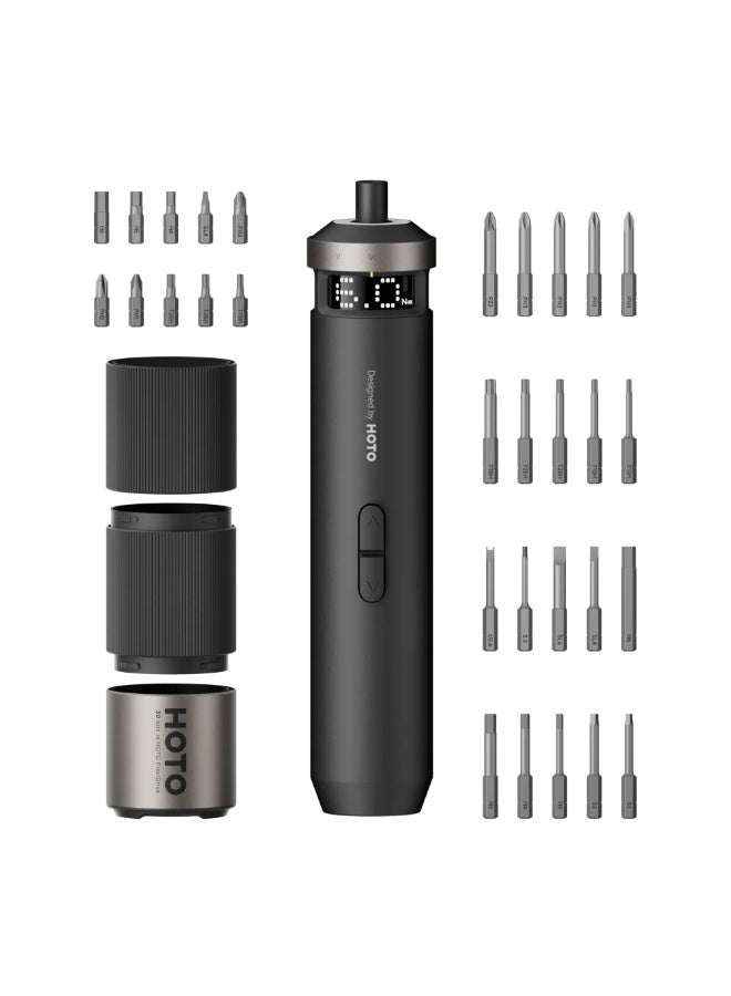 HOTO PixelDrive Cordless Electric Screwdriver with Digital Torque Display, Rechargeable Precision Screwdriver - Image 2